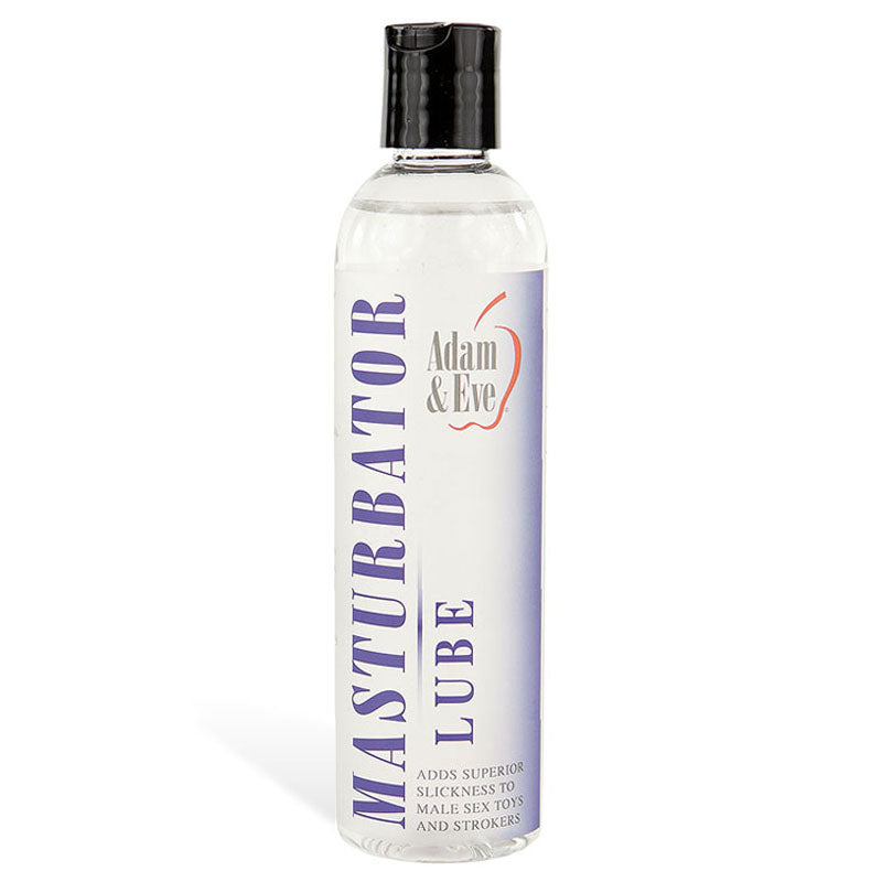 Adam & Eve Masturbator Lube - Water Based Lubricant - 237 ml (8 oz) Bottle Adam & Eve